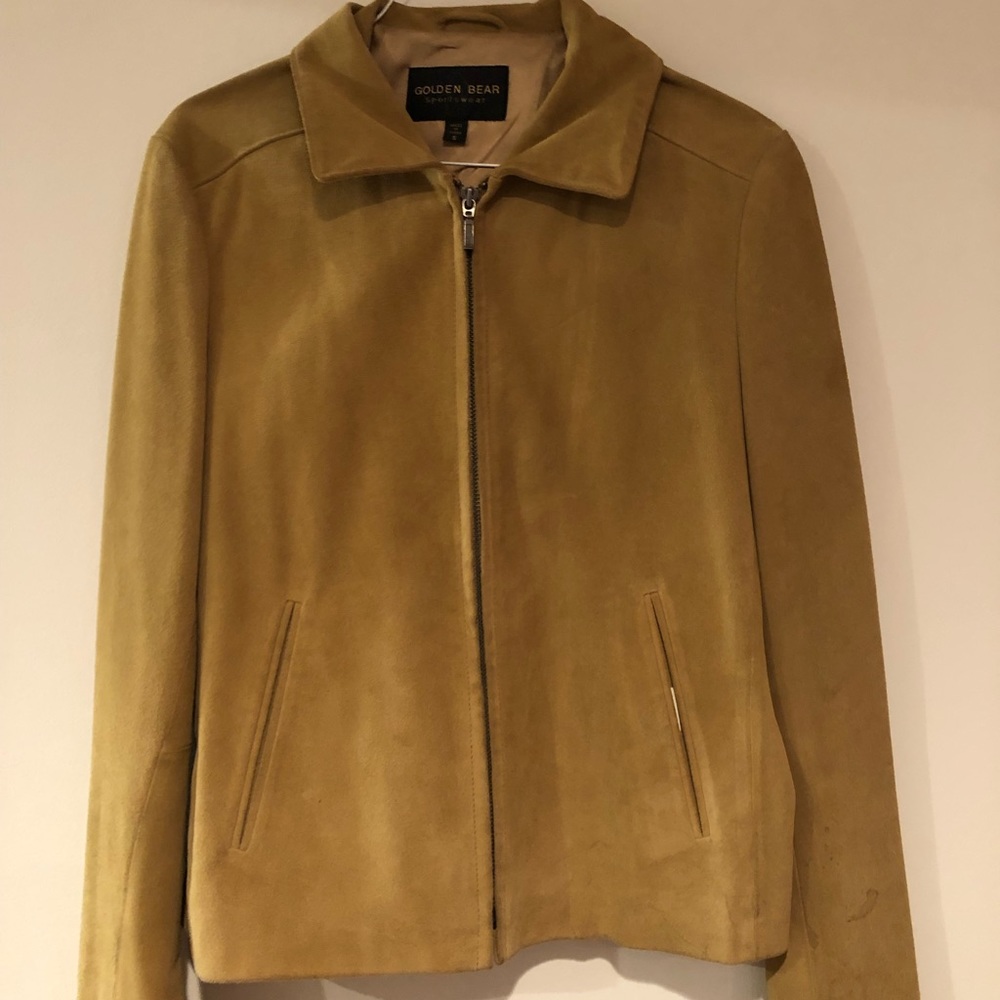 Sundance Catalog Golden Bear suede jacket